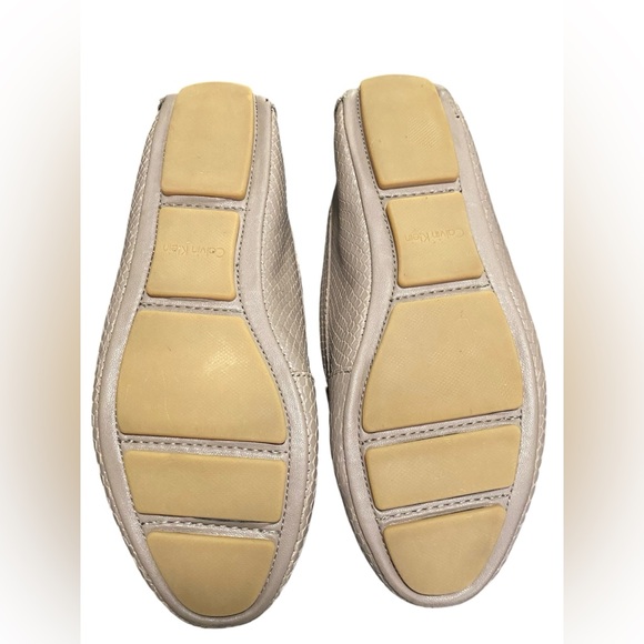 Calvin Klein Linsey Loafer, Gold Hardware, Academia, Gilmore Girl, size 7M - Picture 7 of 12